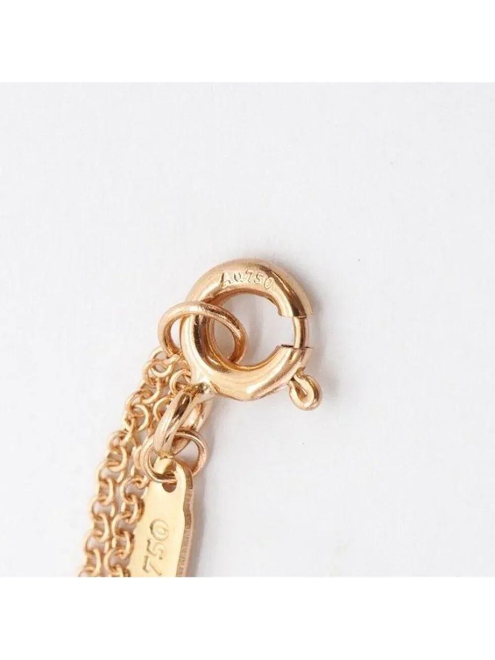 Tiffany & Co Necklace T Smile Small 18k Pink Gold